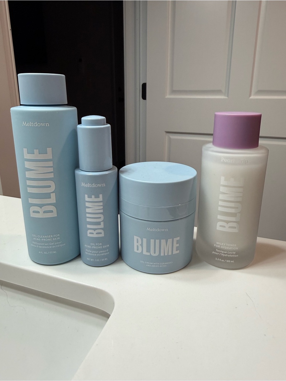 Blume Skincare Set - Hydration & Cleansing Essentials